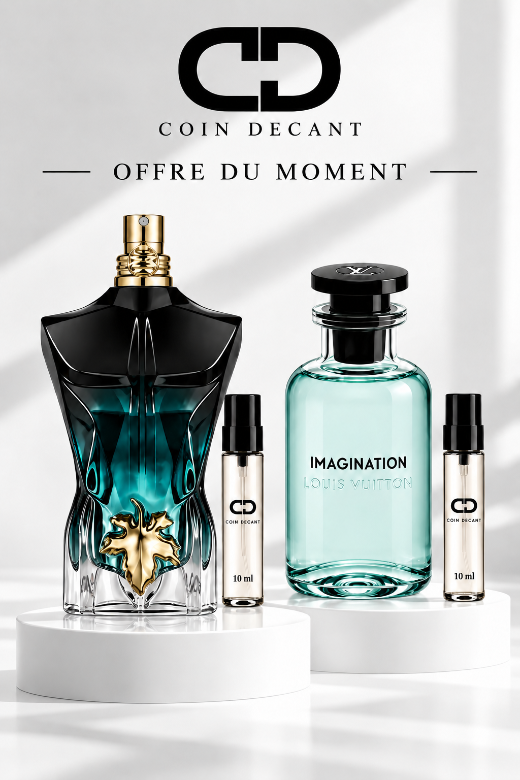 PACK DÉCANTAGE LE BEAU PARADISE GARDEN + IMAGINATION – 2 × 10 ML