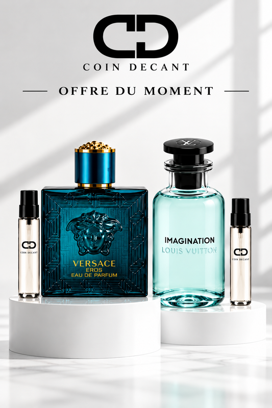 PACK DÉCANTAGE EROS EAU DE PARFUM + IMAGINATION – 2 × 10 ML