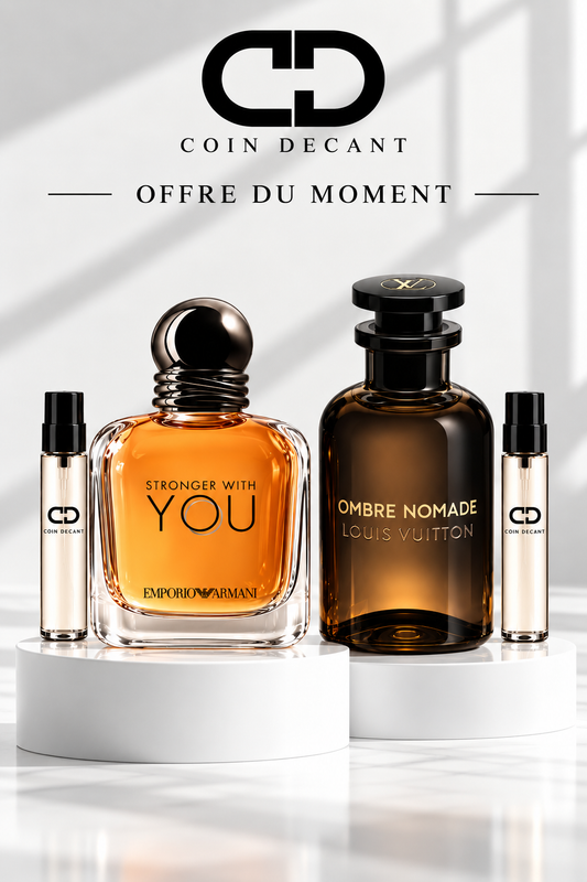 PACK DÉCANTAGE STRONGER WITH YOU INTENSELY + OMBRE NOMADE – 2 × 10 ML
